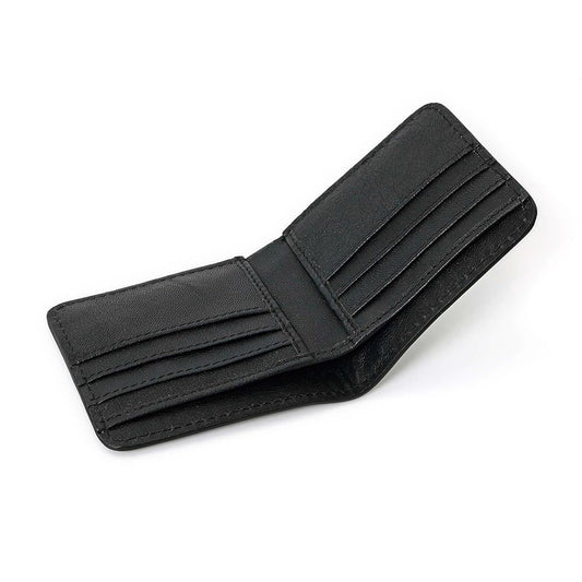 HushaHide Handcrafted Genuine Leather Wallet | Tooling floral Design | Unisex | Slim Bifold Wallet for Men & Women - HUSHAHIDE