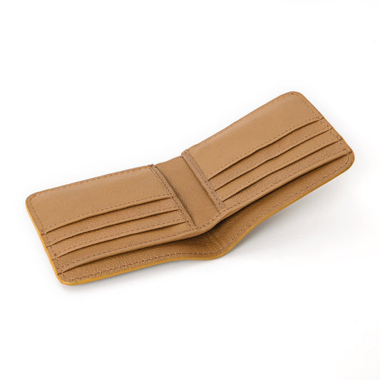 HushaHide™ Premium Genuine Leather Wallet for Men – Classic Minimal Bifold - HUSHAHIDE