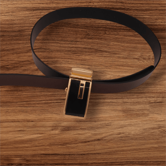 Formal leather belt - HUSHAHIDE
