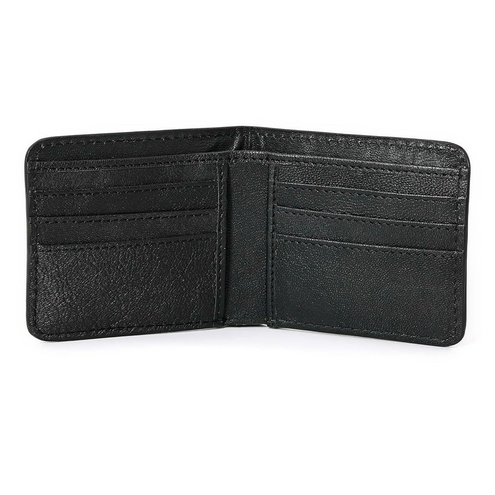 HushaHide Handcrafted Genuine Leather Wallet | Tooling floral Design | Unisex | Slim Bifold Wallet for Men & Women - HUSHAHIDE