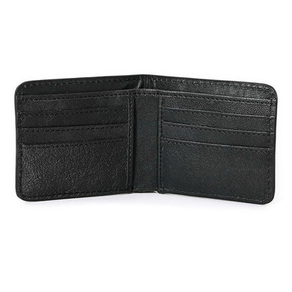 HushaHide Handcrafted Genuine Leather Wallet | Tooling floral Design | Unisex | Slim Bifold Wallet for Men & Women - HUSHAHIDE